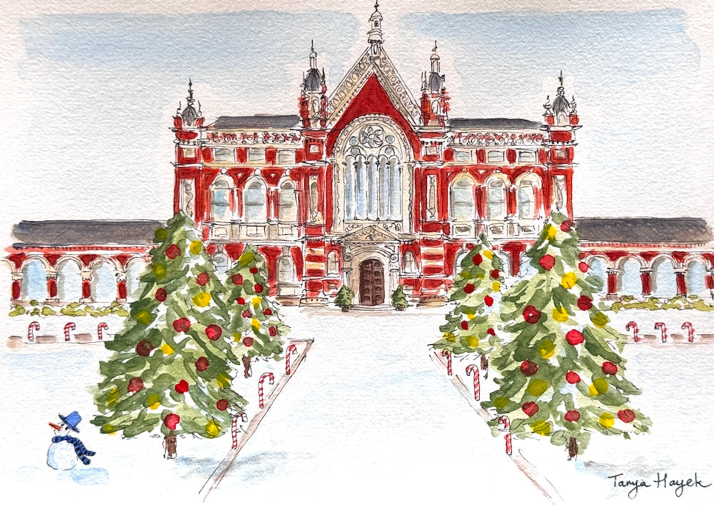 Custom House Portrait | Watercolor Painting of Your Home or Building