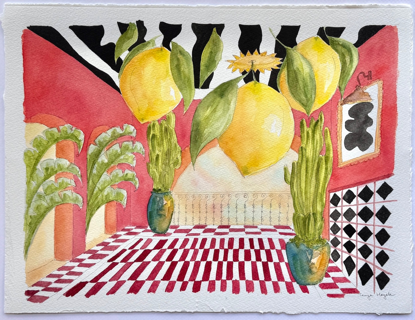 An Artist Home - living space