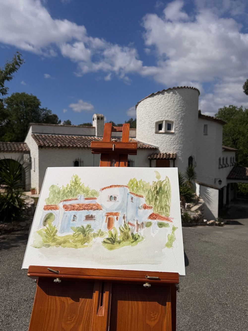 Custom House Portrait | Watercolor Painting of Your Home or Building