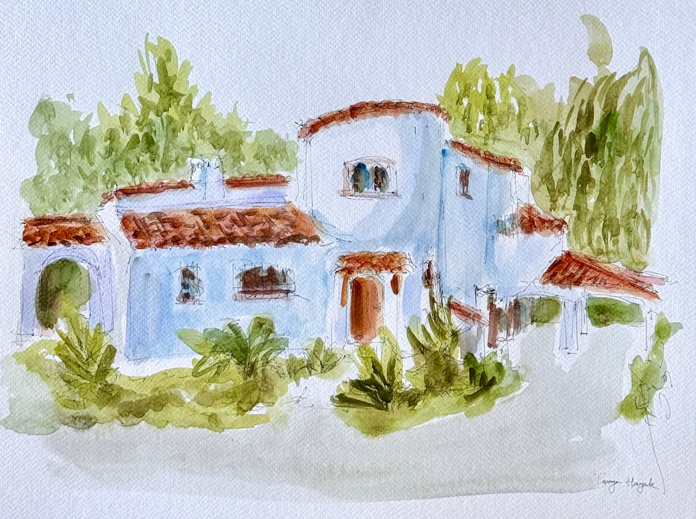 Custom House Portrait | Watercolor Painting of Your Home or Building