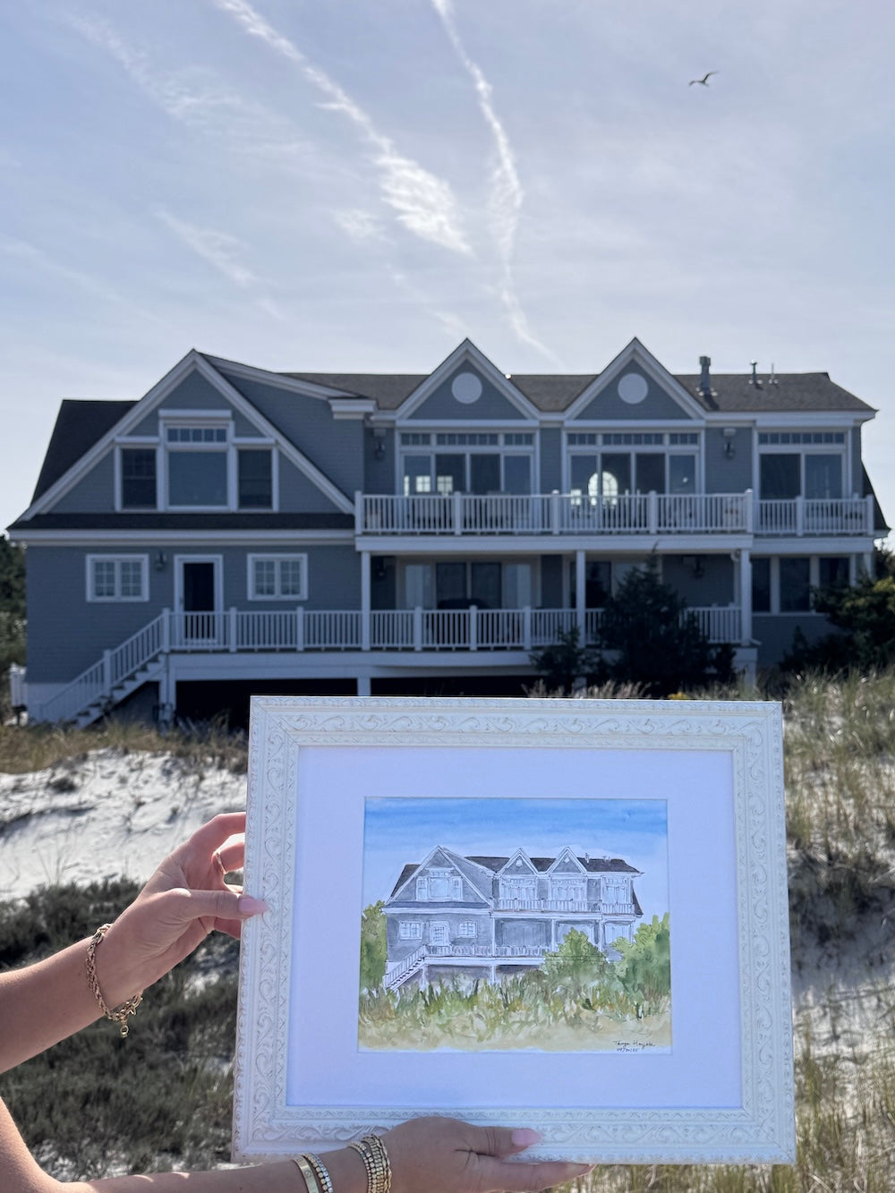 Custom House Portrait | Watercolor Painting of Your Home or Building