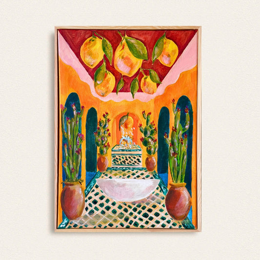 la casa del sol painting acrylic
