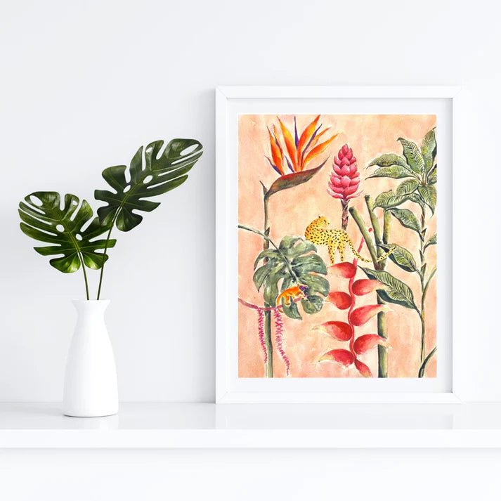 Tropical Jungle Watercolor - Tanya Hayek